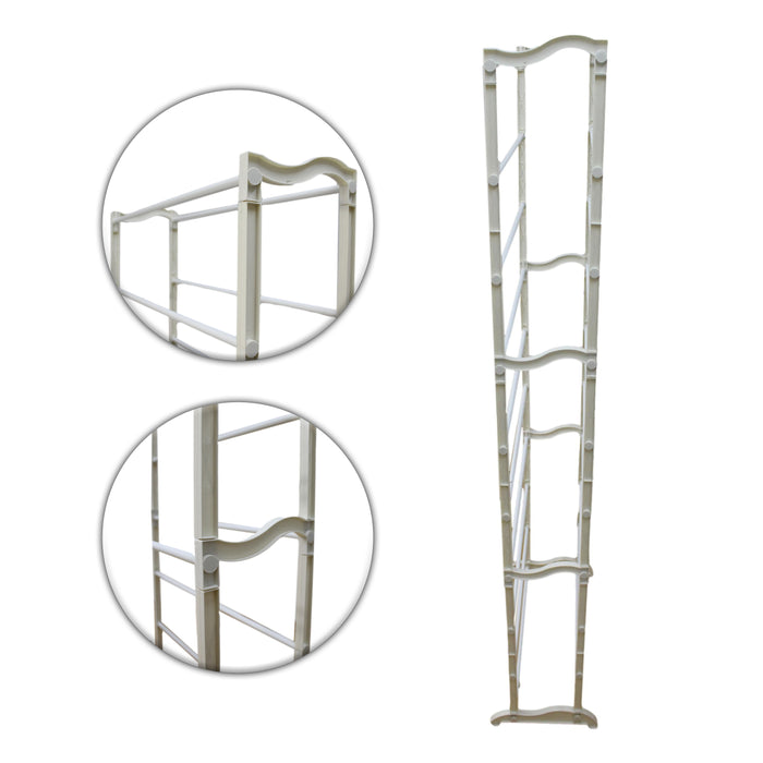 Zapatera Organizador Rack10 Niveles Facil De Armar 30 Pares