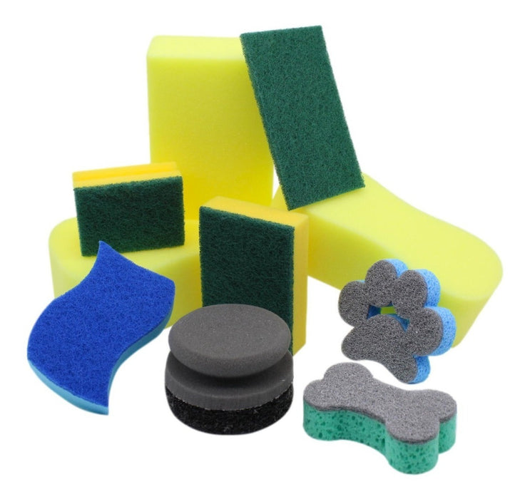Kit 17 Piezas Esponjas Fibras Para Hogar Cocina Corazzi