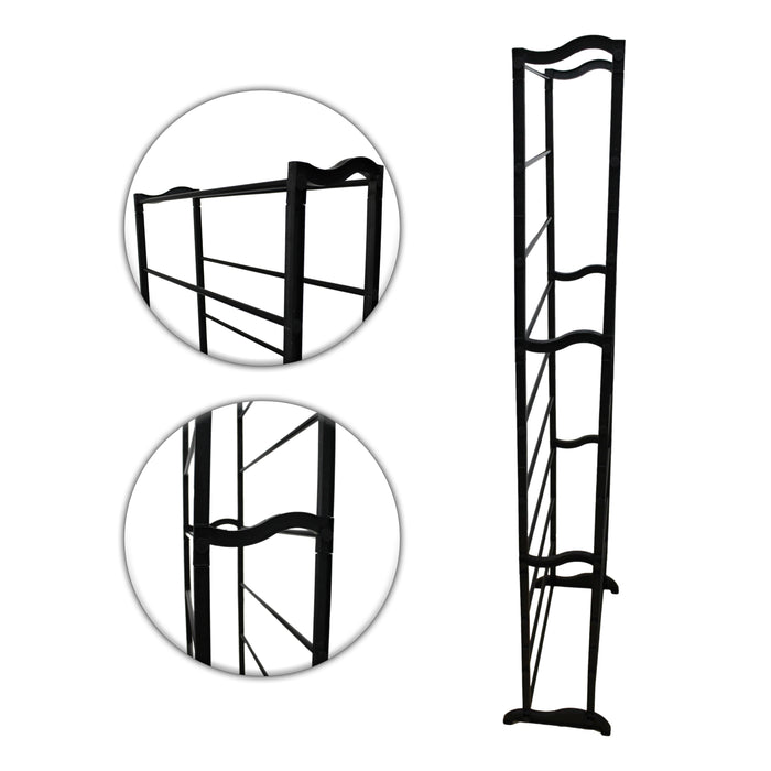 Zapatera Organizador Rack10 Niveles Facil De Armar 30 Pares