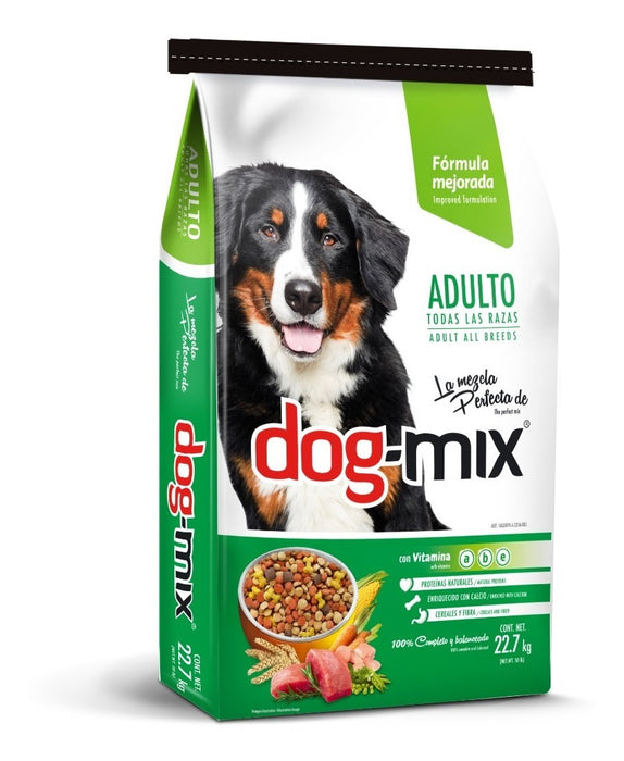 Croquetas Dogmix Adulto 22.7 Kg Proteína 18% Boza