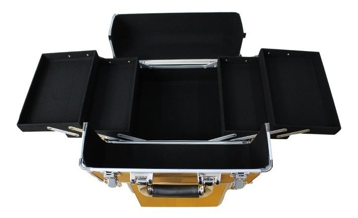 Neceser 4 Niveles Torre Cosmetiquera Belleza Maquillaje