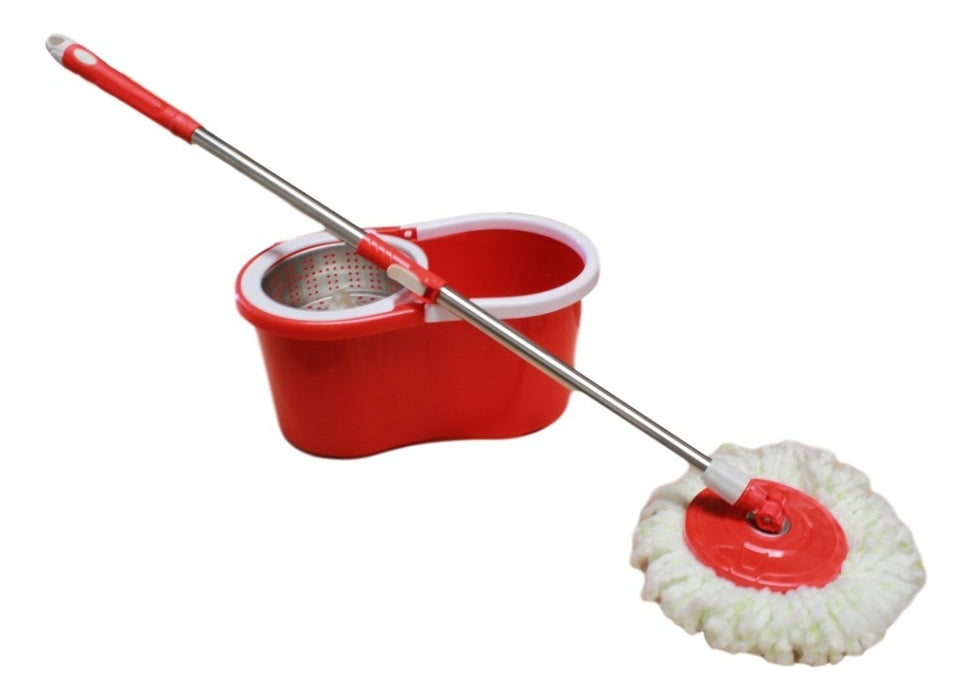 Trapeador Giratorio Magico Spin Mop Cubeta Centrifugadora