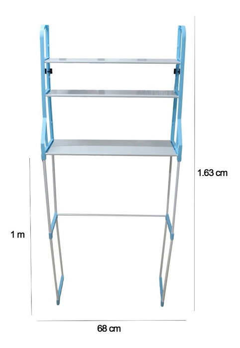 Estante Rack Organizador P Lavadora Repisas Super Practico