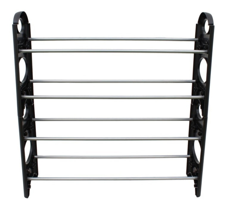 Zapatera Organizador Rack 4 Niveles Facil De Armar 12 Pares Zapatos Modular Envio Gratis