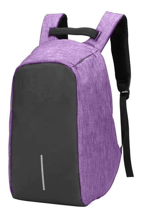 Mochila Backpack Antirobo Impermeable Puerto Usb Laptop Cierre Oculto