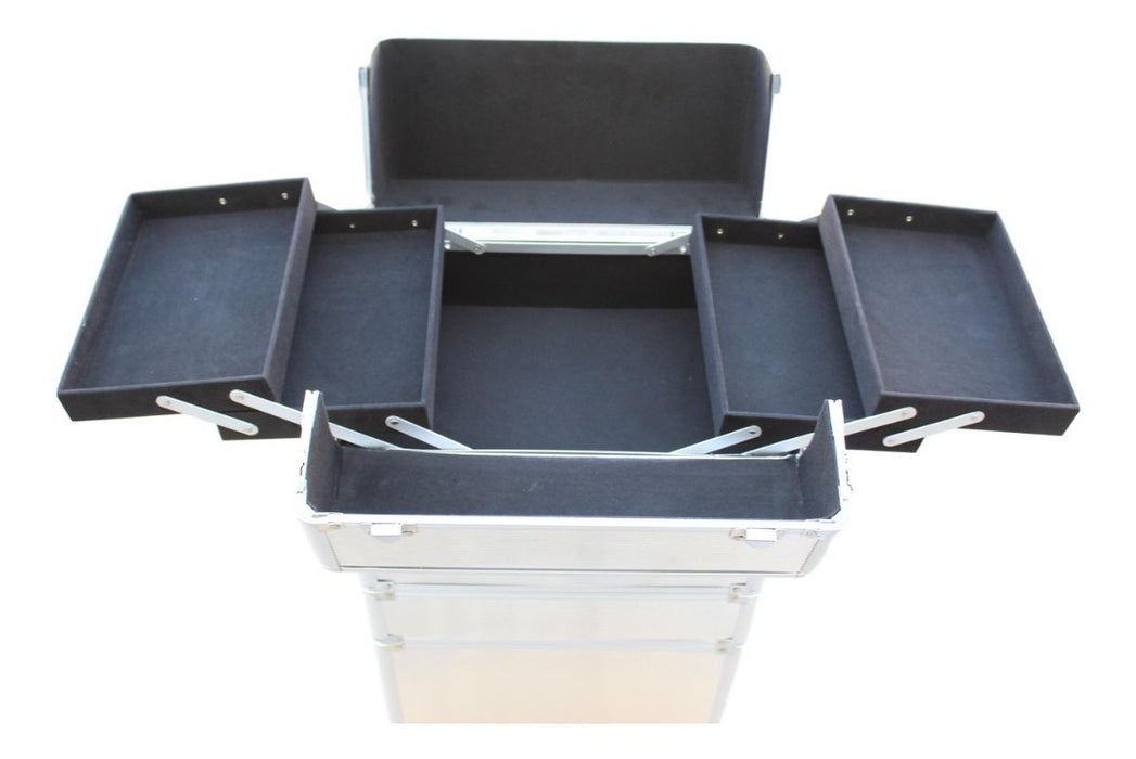 Neceser 4 Niveles Torre Cosmetiquera Belleza Maquillaje