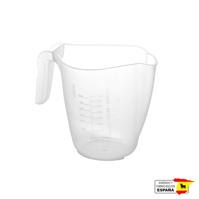 Taza Jarra Medidora Cocina Reposteria Pasteleria 1L Española