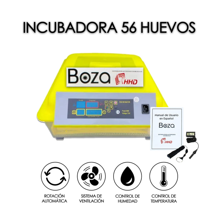 Incubadora 56 Huevos Ovoscopio Gratis Manual En Español Ultimo Modelo Distribuidor Autorizado Con Refacciones En Mexico