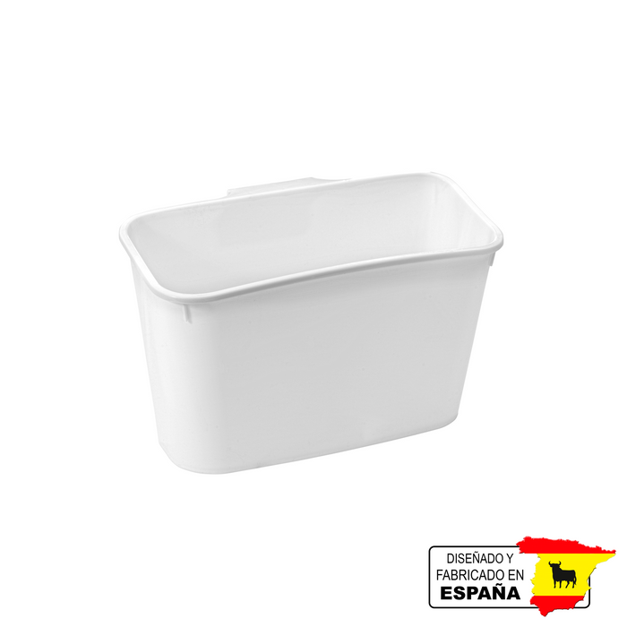 Cesto Bote Basurero Puerta Cajon Cocina Español 27x16cm