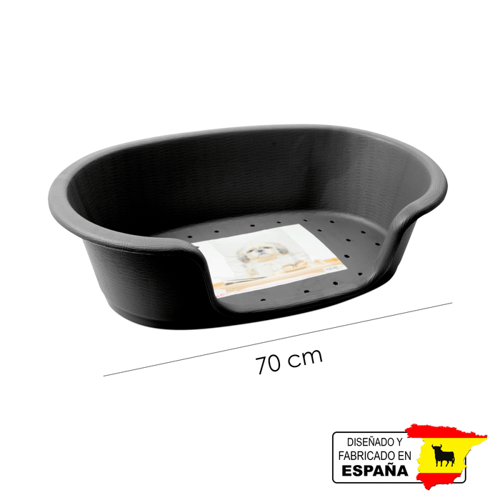 Cama Nido Mascota Perro Gato Española 70cm
