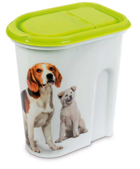 Contenedor Alimento Croquetas Premios Perro Gato Mascota 2 L