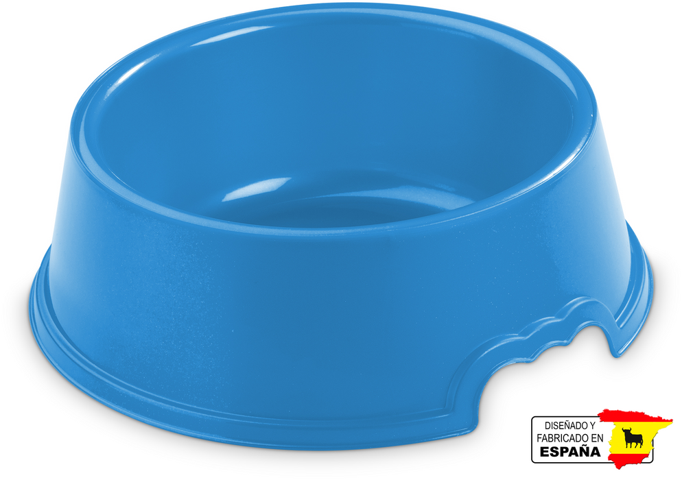 Plato Comedero Mascota Perro Gato Hecho en España 1L 21Cm Ø