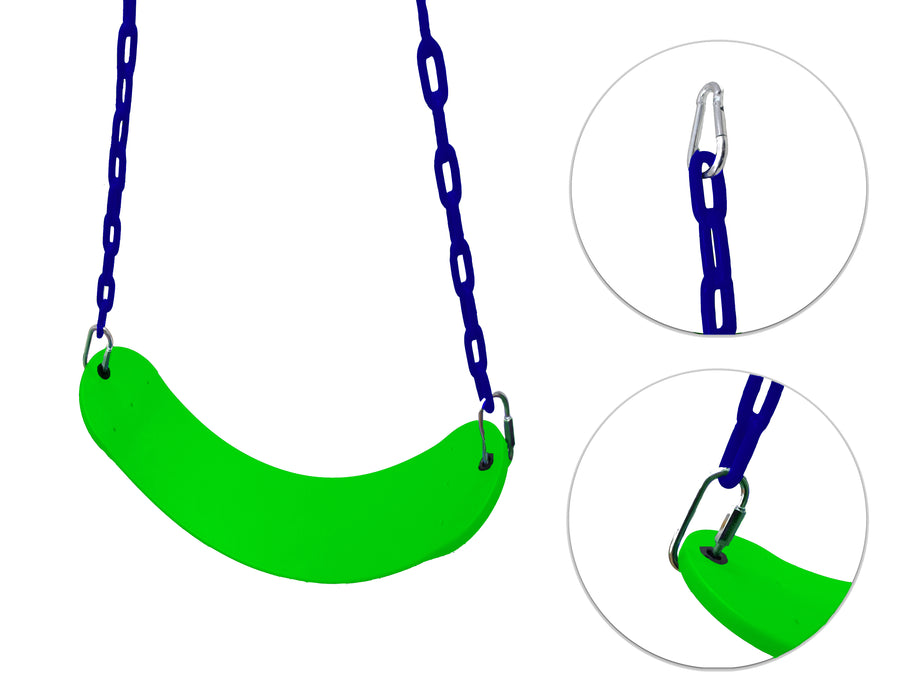 Columpio D Banda Para Niños Asiento Juegos Aire Libre Cadena