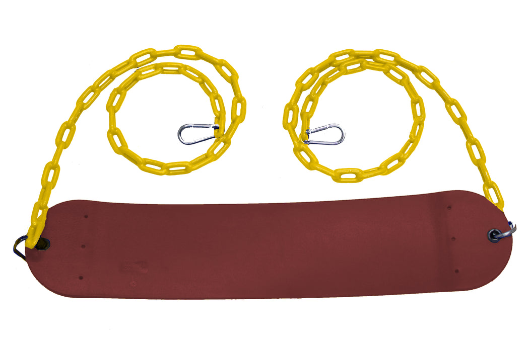 Columpio D Banda Para Niños Asiento Juegos Aire Libre Cadena