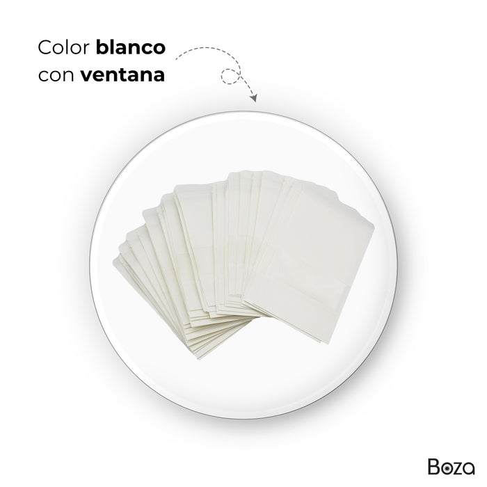 Bolsa Pouch Blanca Ventana