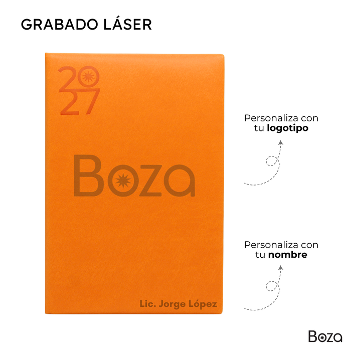 Agenda Boza Grabada Diaria 2027