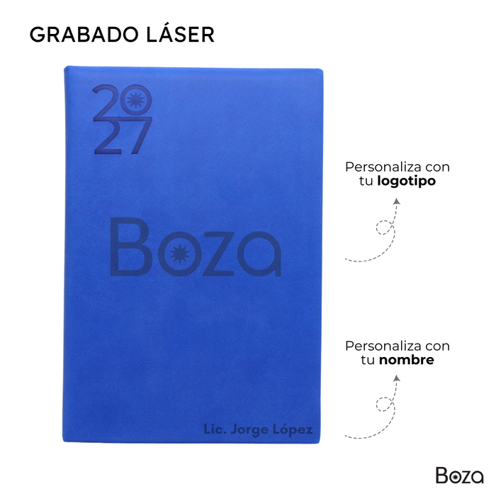 Agenda Boza Grabada Diaria 2027
