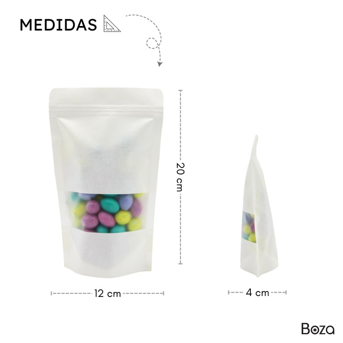 Bolsa Pouch Blanca Ventana