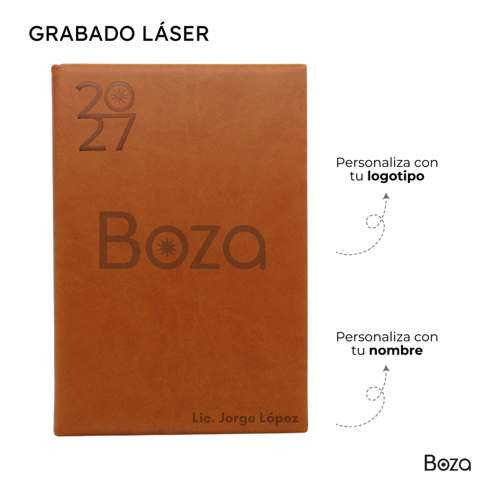 Agenda Boza Grabada Diaria 2027