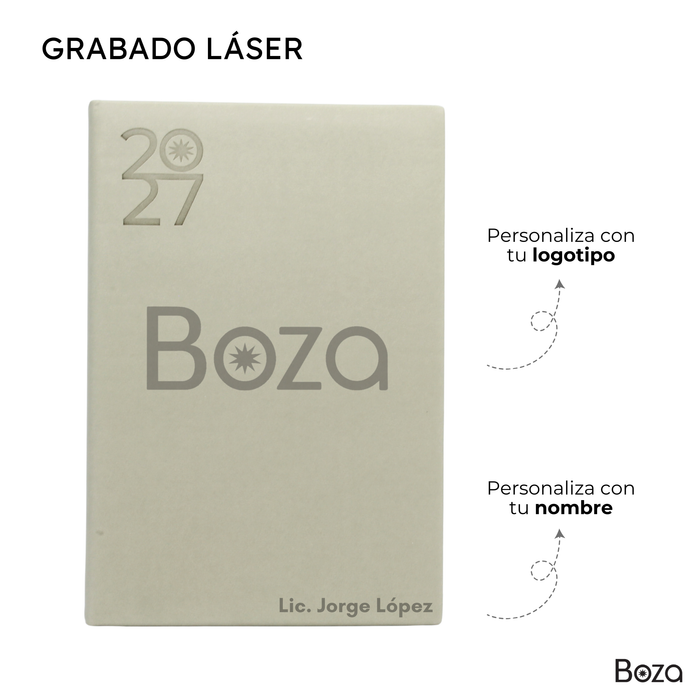 Agenda Boza Grabada Diaria 2027