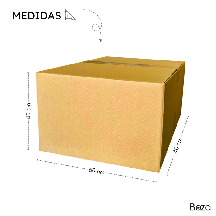 Caja de Cartón 60x40x40