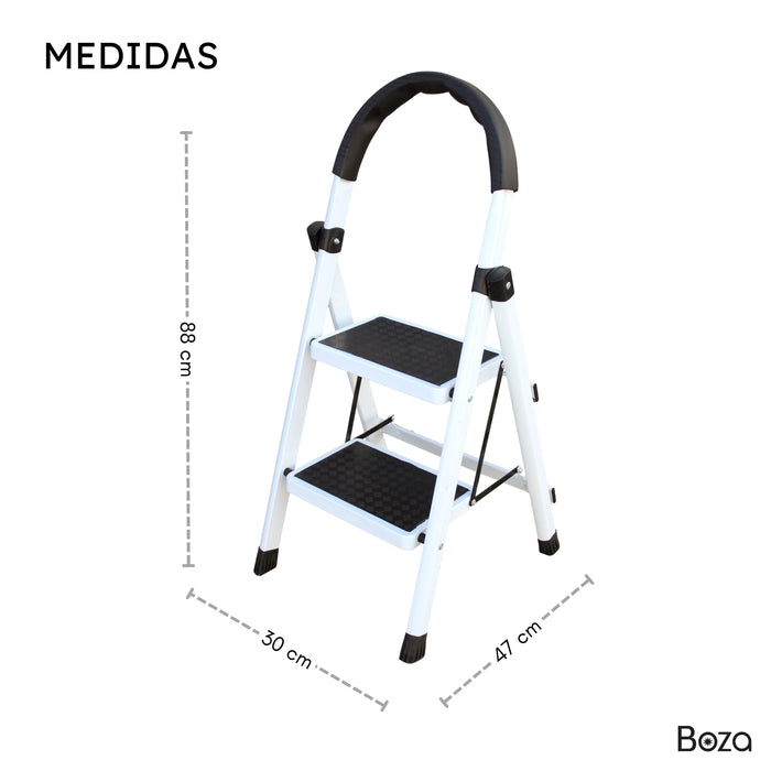 Escalera Plegable 2 Peldaños