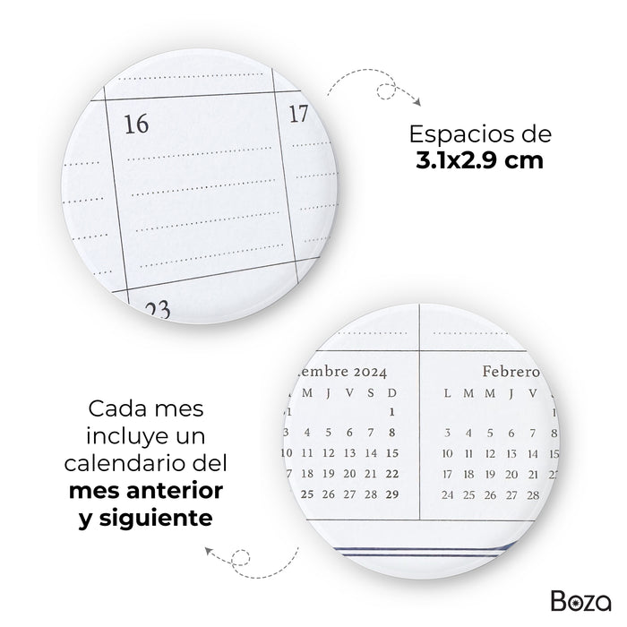 Calendario Escritorio 2025