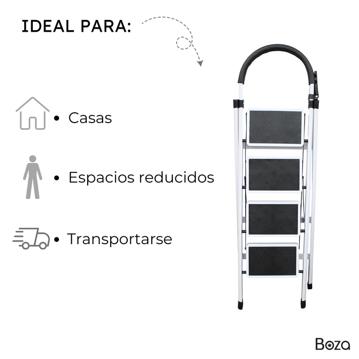 Escalera Plegable 4 Peldaños