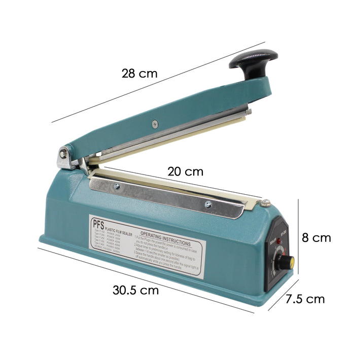 Selladora Térmica Acero 20cm