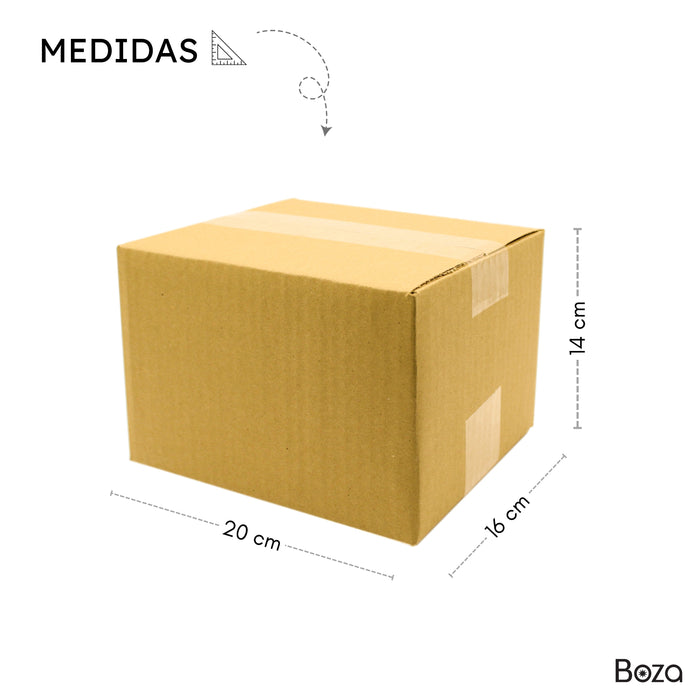 Caja de Cartón 20x16x14