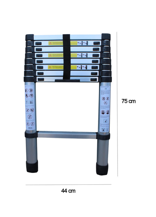 Escalera Telescópica 2.6 Mts