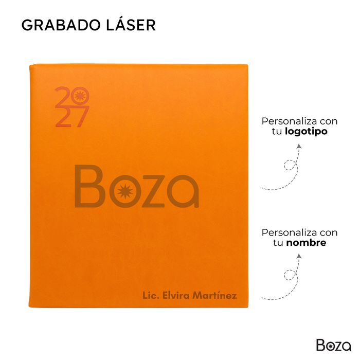Agenda Boza Grabada Semanal 2027
