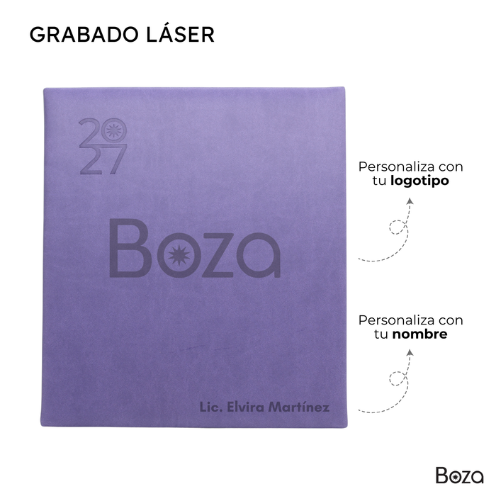 Agenda Boza Grabada Semanal 2027