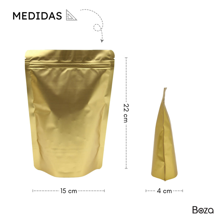 Bolsa Pouch Dorada