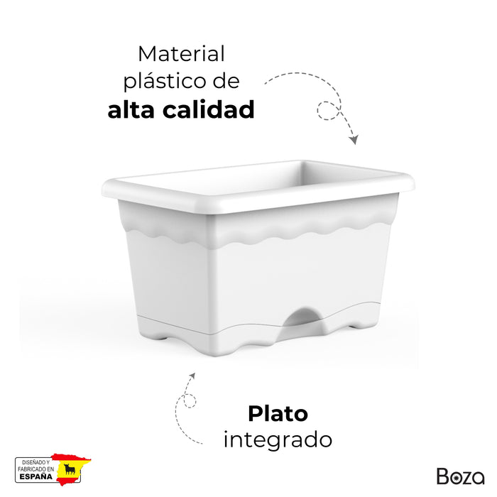 Jardinera Terra 6 L Plato Integrado