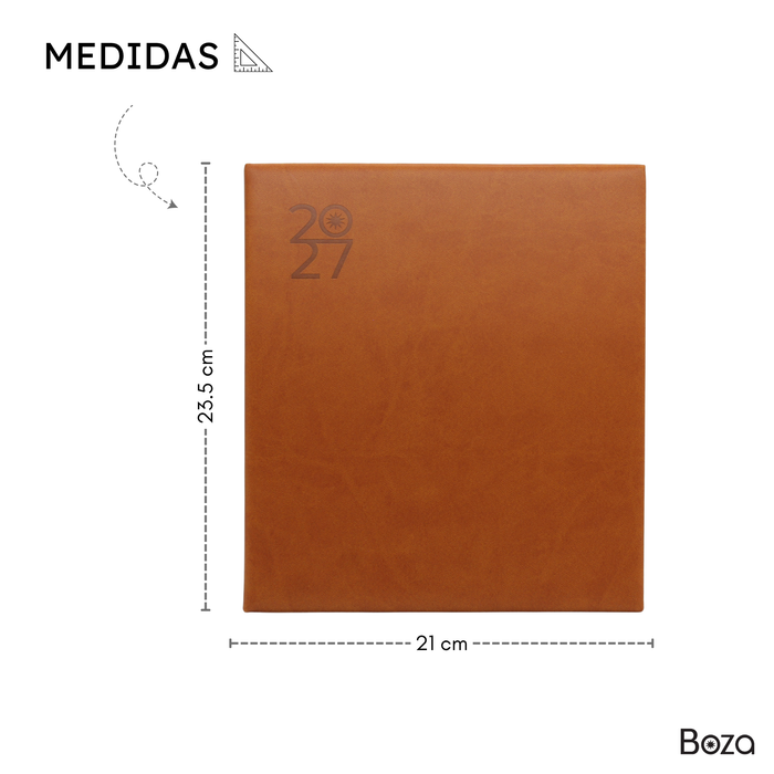 20 Pzas Agenda Boza Semanal 2027