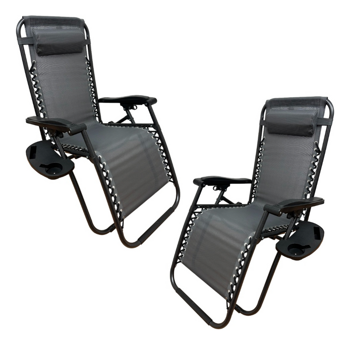 Set Silla Camastro Plegable