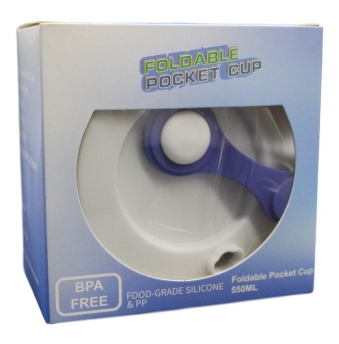 Taza Vaso Termo 550ml Plegable Bebida Caliente Frio C/ Envio