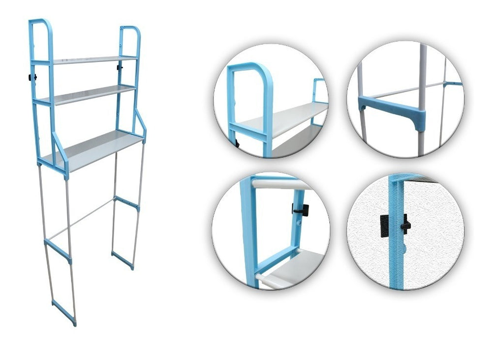 Estante Rack Organizador Para Baño Repisas Super Practico