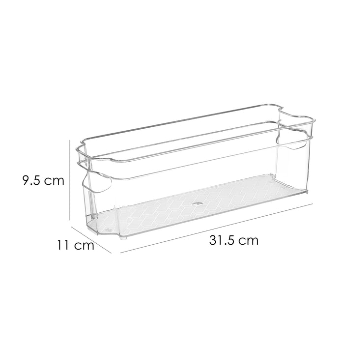 6 Organizadores Refrigerador Bpa Free Españoles 315x110x95