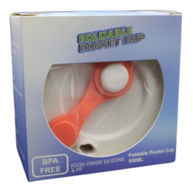 Taza Vaso Termo 550ml Plegable Bebida Caliente Frio C/ Envio