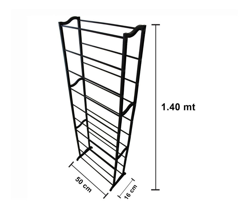 Zapatera Organizador Rack 10 Niveles Facil D Armar 30 Pares