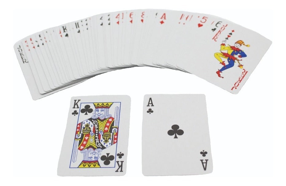 12 Paquetes Baraja Poker Cartas Naipes Papel Texas Ingles