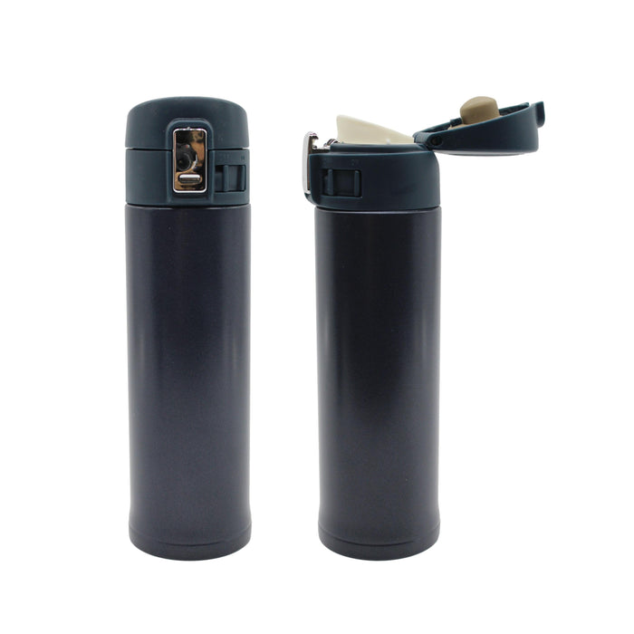 Termo De Acero Inoxidable 500 Ml Negro, Azul, Dorado Y Rosa Termico Para Calor Y Frio Resistente