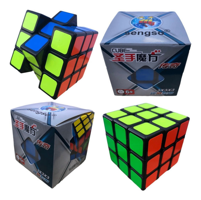 Cubo Rubik Magico Colores Calcomania 3x3 Magic Cube 5.8cm