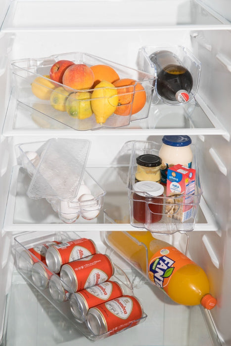 Kit 6 Pzas Organizador Frigo Contenedor Refrigerador