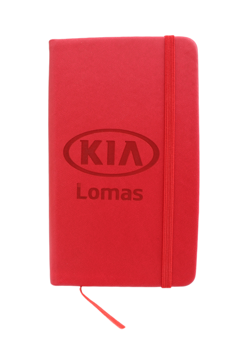 Mini Libreta Tipo Moleskine De Poliuretano 8.5 X 15cm 90 Hojas 50 Piezas Grabadas Con Laser
