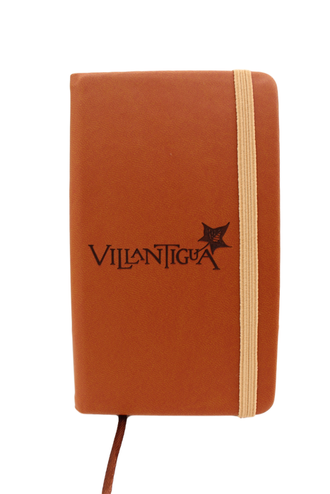 Mini Libreta Tipo Moleskine De Poliuretano 8.5 X 15cm 90 Hojas 50 Piezas Grabadas Con Laser