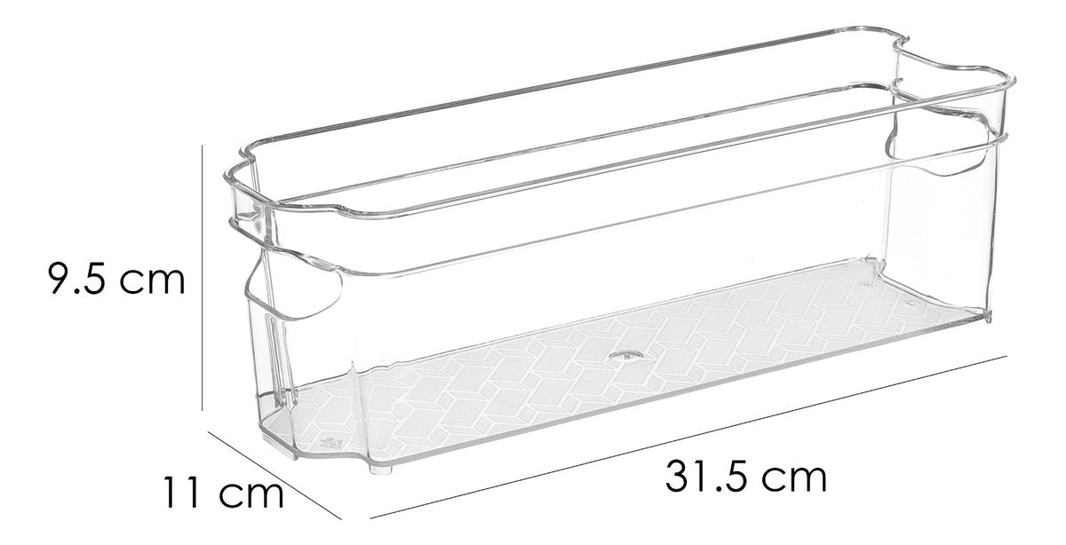 Organizador Refrigerador Bpa Free Españoles 315x110x95 Mm