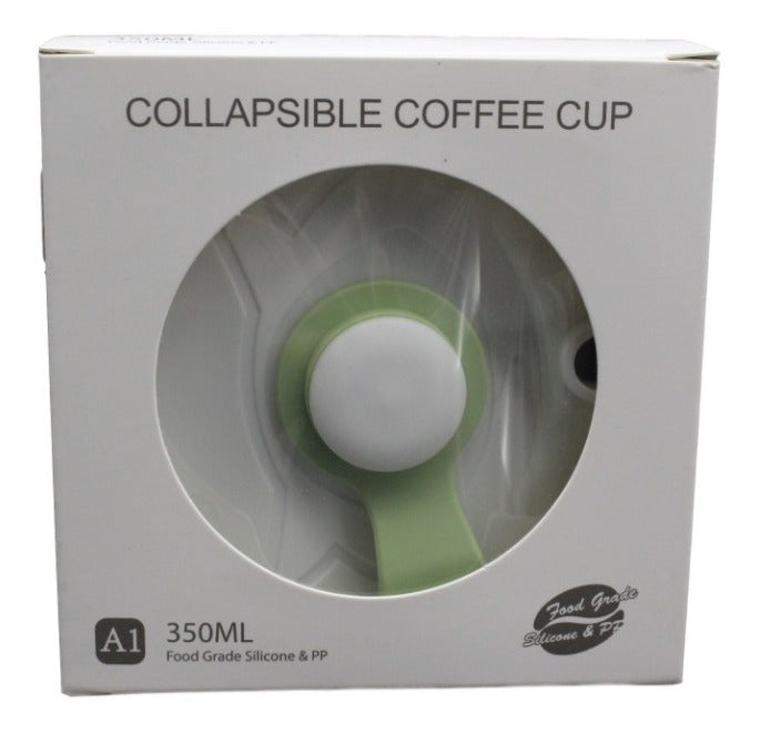 Taza Vaso Termo 350ml Plegable Bebida Caliente Frio C/ Envio